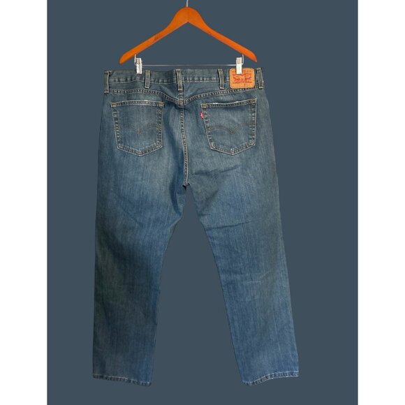 Levis 550 Relaxed Fit Mens Jeans W40 L32 Blue Denim - Picture 2 of 6